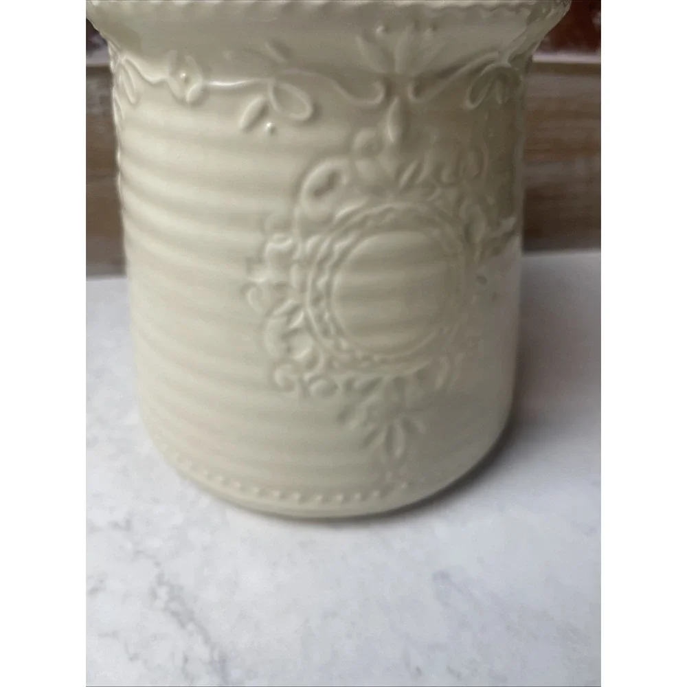 Canister- Farmhouse- Dash Of Taste- Cream- Decorative 16